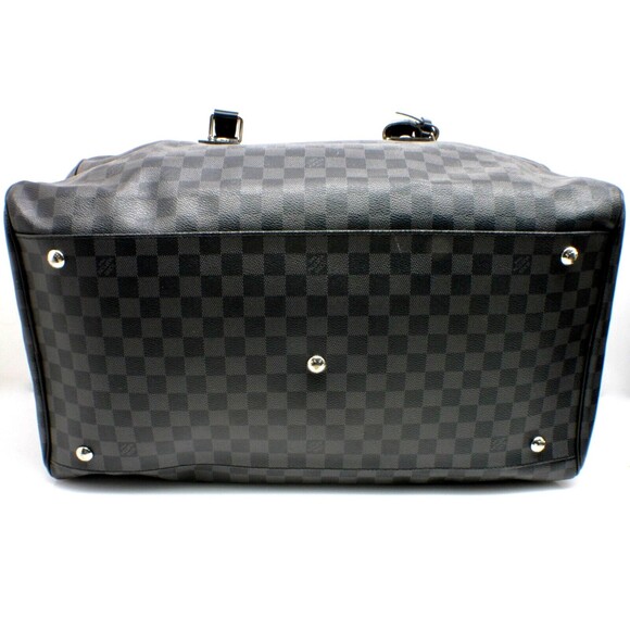 👜 Louis Vuitton LV Boston Bag Roadster 50 Damier Graphite LV 👜 - Picture 3 of 15